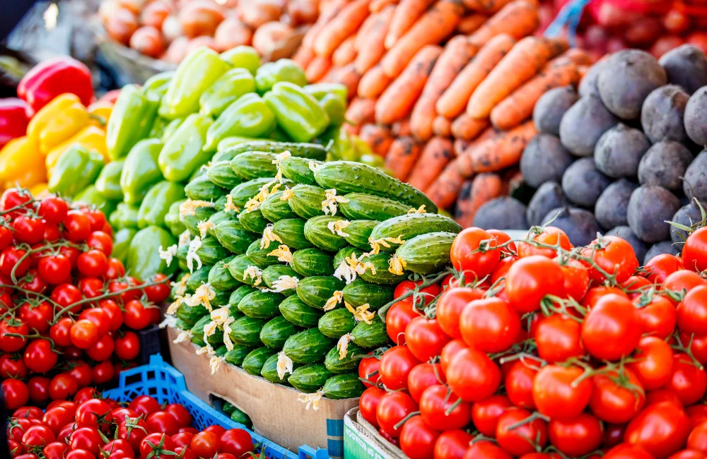 ตลาดขายผัก